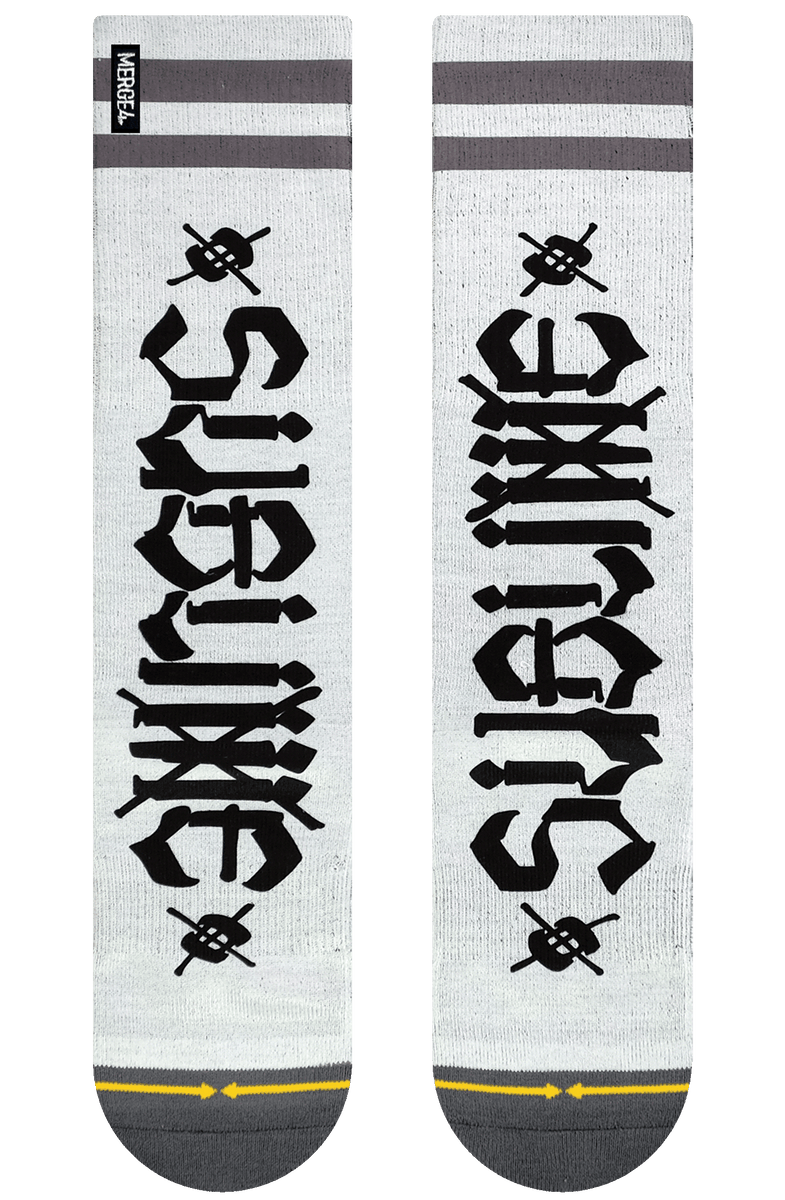 Sublime Chaz Tag White | Sublime Socks | MERGE4