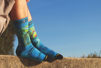 Press Release: MERGE4 Releases A Custom Sock Benefiting Bradley’s House