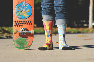 Wee Man Action Socks: Inspired by The Unstoppable Jason Acuna