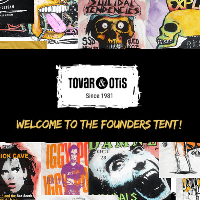Get MERGE4 Tovar & Otis socks and clothing only at the Coachella Founder’s Booth