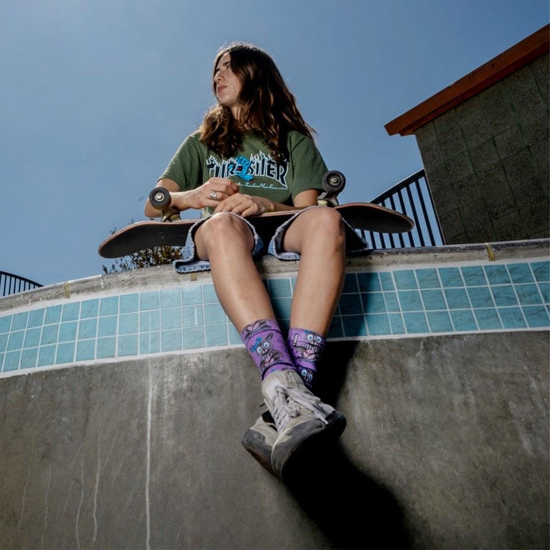 Minna Stess Sockturnal Socks | Skate Socks | MERGE4
