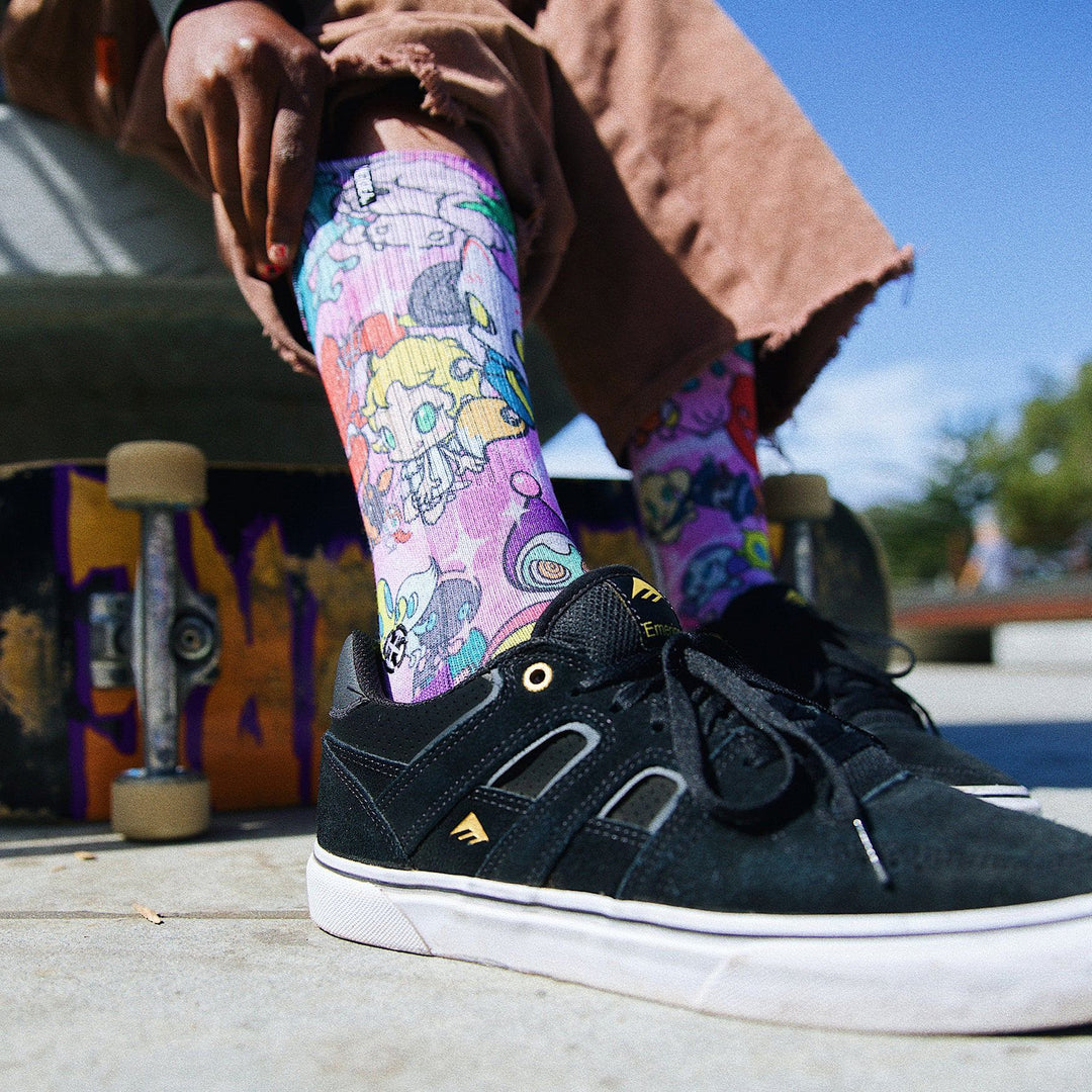 Ryo Taniguchi Friends | Unisex Crew Socks | MERGE4