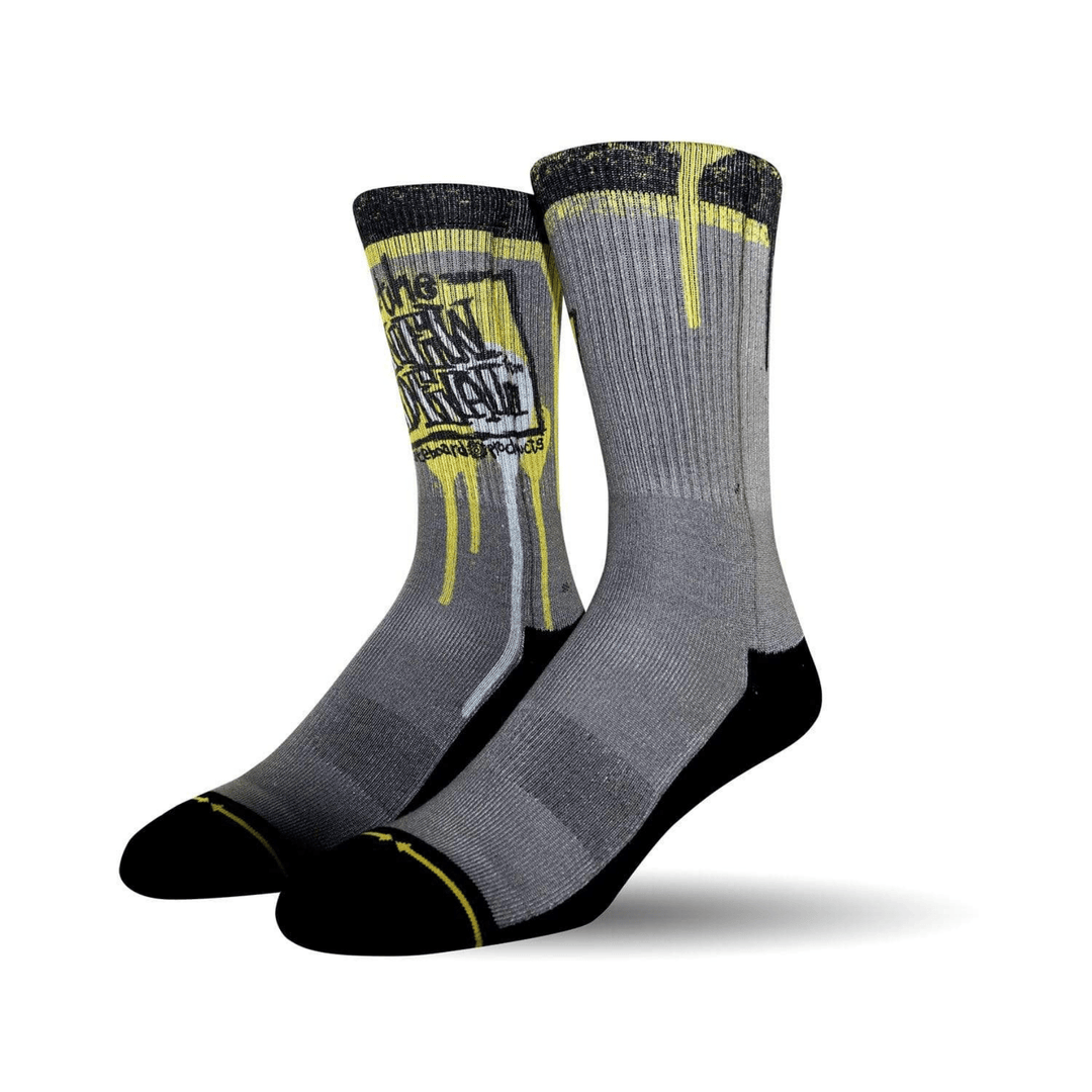 New Deal Napkin Logo | Unisex Crew Socks | MERGE4