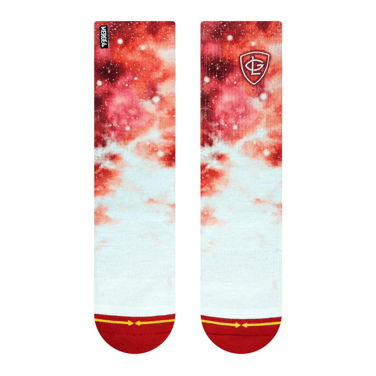 Greg Lutzka Crimson Sky Crew Socks
