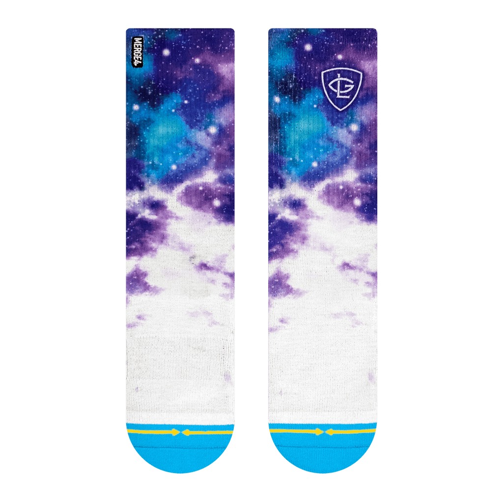 Greg Lutzka Sapphire Sky | Unisex Crew Socks | MERGE4