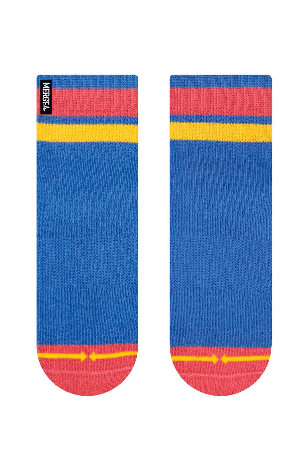 Blue Quarter Crew | Unisex Quarter Crew Socks | MERGE4