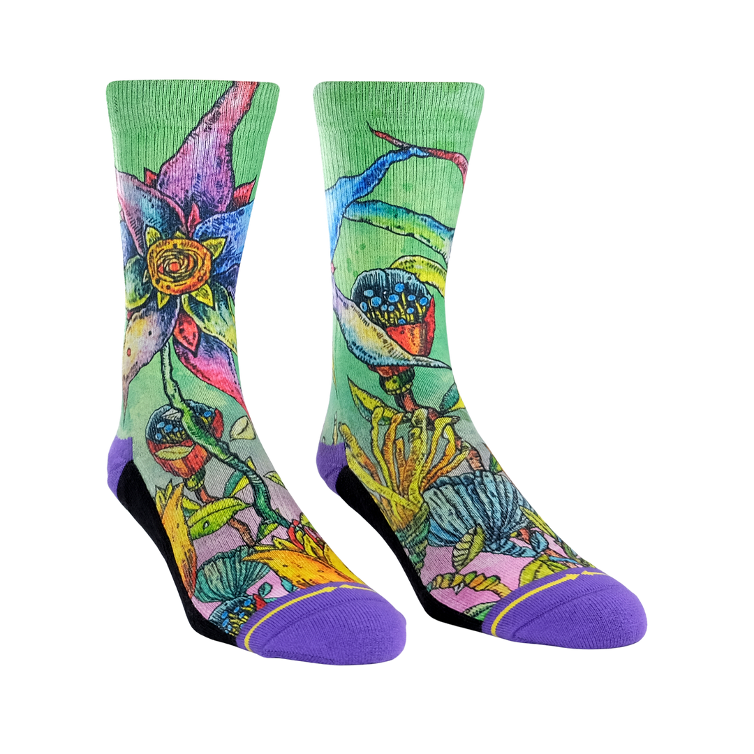 Bad Otis Link Starflower | Cool Socks for Men | MERGE4