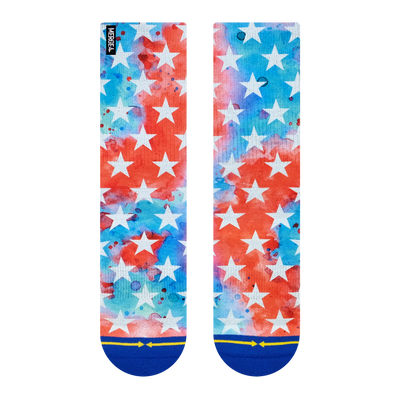 Blue, red, white, stars, usa, freedom, America, colors, Pride, united states, 4th of july, independence day, 4th of july weekend, 4th of july holiday, , fireworks, red white and blue, stars and stripes socks, american flag socks, american flag,  