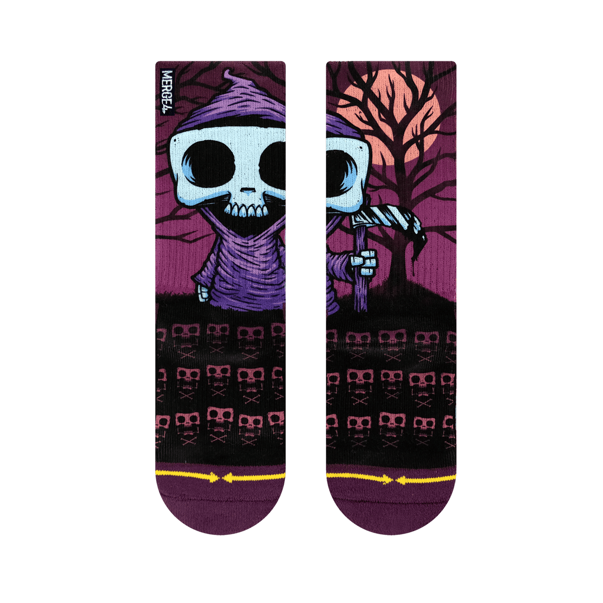 Chump Magic Lil' Reaper Youth Crew Socks