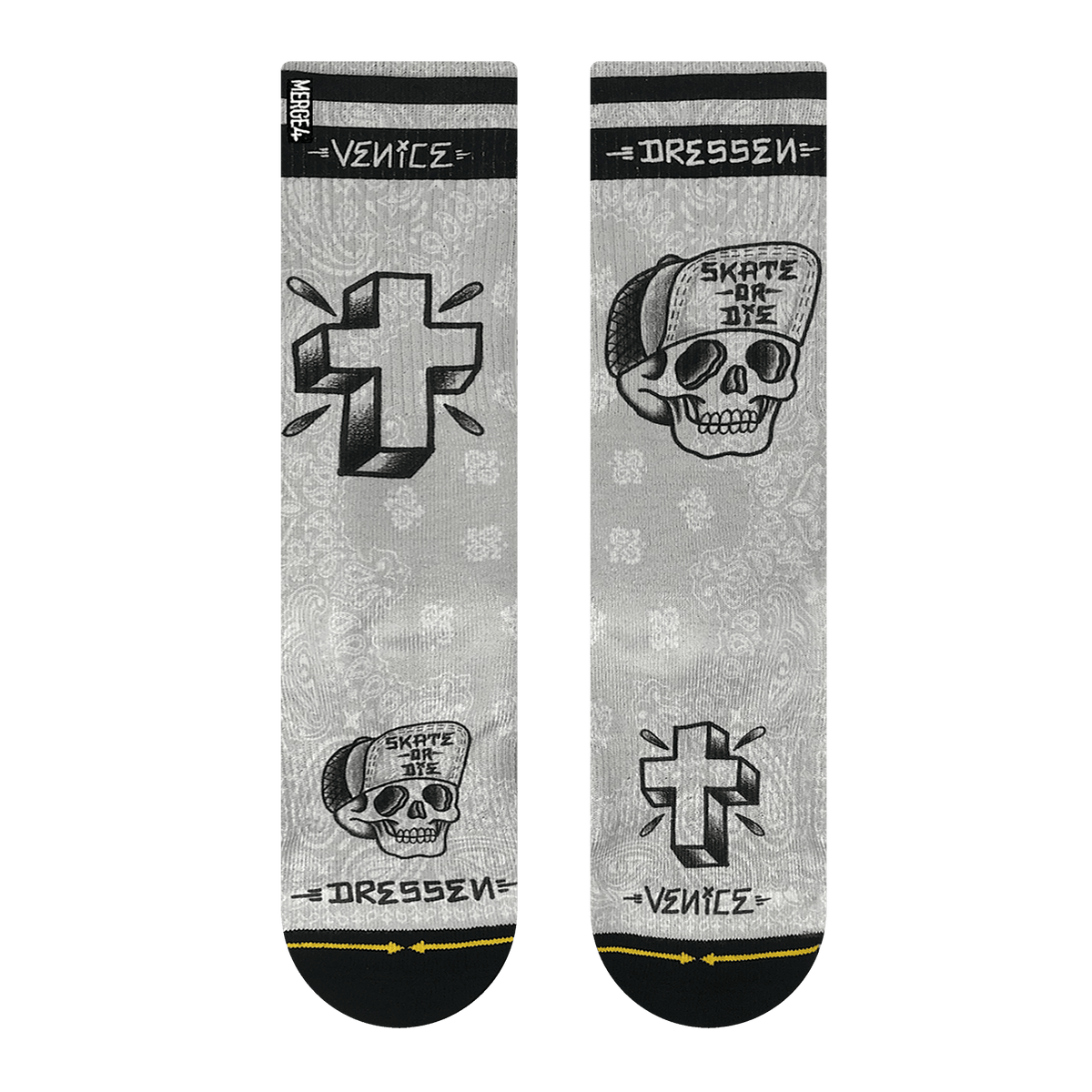 MERGE4 X Eric Dressen Mid Length Socks