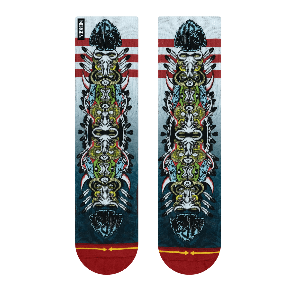 Jeff Ament M.P.S. Crew Sock