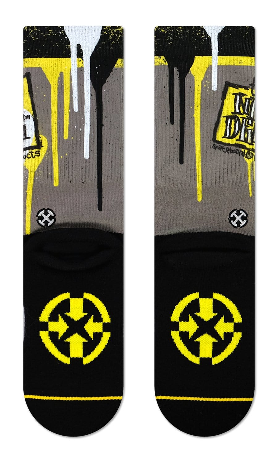 New Deal Napkin Logo | Unisex Crew Socks | MERGE4