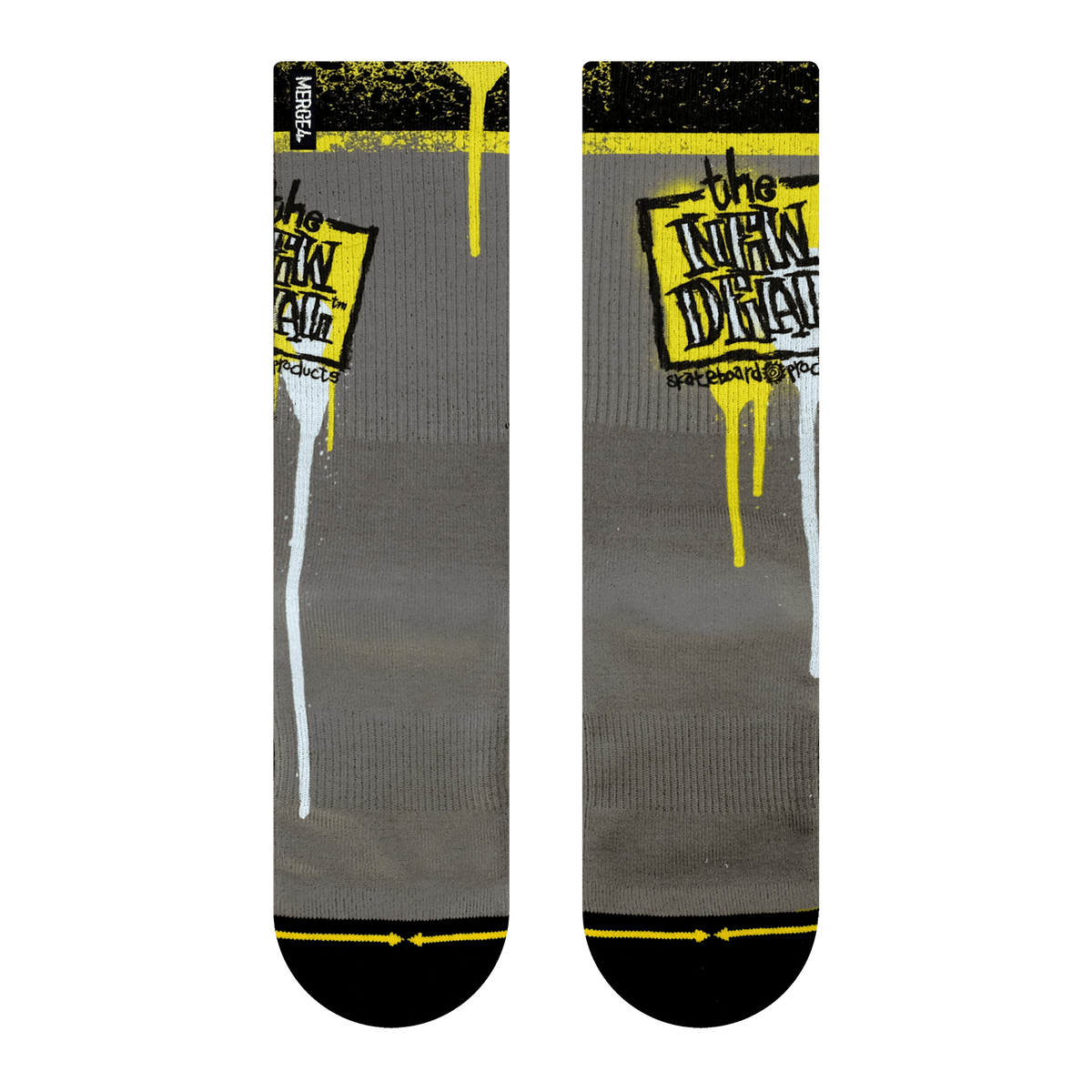 New Deal Napkin Logo | Unisex Crew Socks | MERGE4