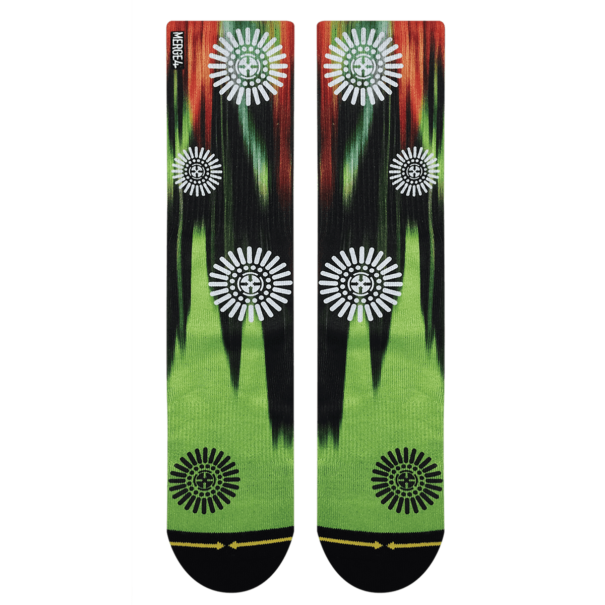 Scott Greathouse Spray Paint Crew Socks